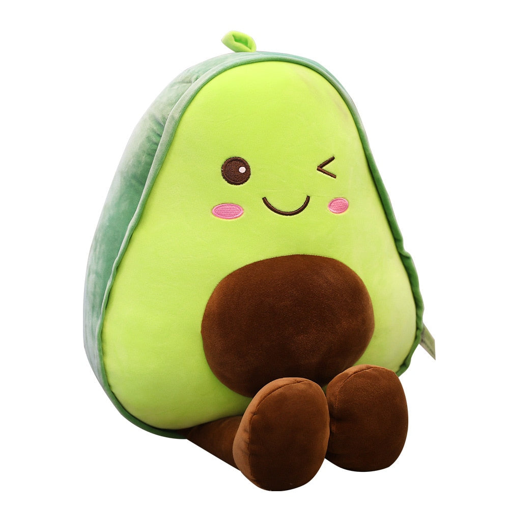 Tiny Avocado Stuffed Plush Cushion Pillow