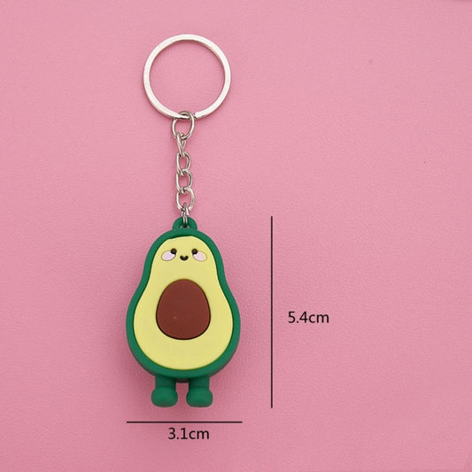 Tiny Avocado Kawaii Keychains