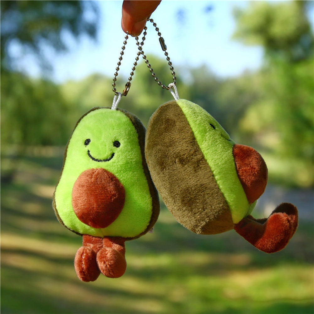 Tiny Avocado Kawaii Keychains